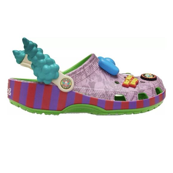 New Crocs x The Simpsons Krusty the Clown Clog Shoes Unisex Men’s 8 / Women’s 10 - Picture 5 of 6